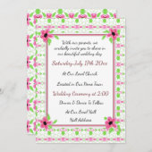 Jolie petite Faire-part de mariage (Devant / Derrière)