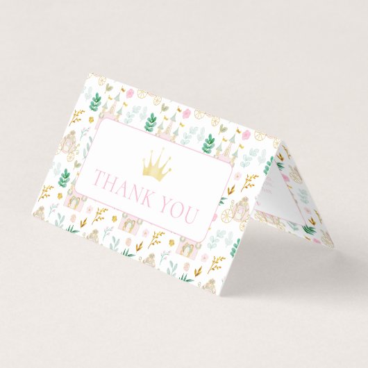 Jolie petite princesse fille anniversaire merci ca (Front)