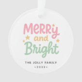 Jolie photo Coloré Noël moderne (devant)