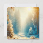 Jolie photo Elégante carte de Noël (Dos)