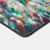 Jolie plage Ocean avec verre de mer (Coin)