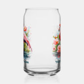 Jolie plage rose flamingo ajouter du texte (Gauche)