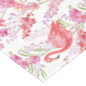 Jolie plage rose flamingo nappe (Angle)