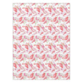 Jolie plage rose flamingo nappe (Devant)