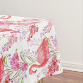 Jolie plage rose flamingo nappe (In Situ)