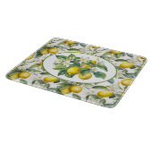 Jolie planche à découper en aquarelle citron (Coin)