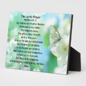 Jolie, Plaque de prière du Seigneur, Dons chrétien (Côté)