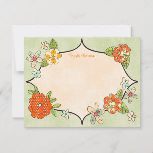 Jolie Positionne Les Cartes De Notes Personnalisée