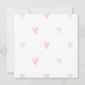 Jolie première photo d'anniversaire Invitation (Dos)