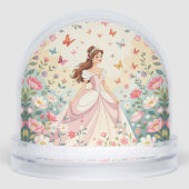 Jolie princesse avec papillons (Avant)