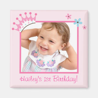 Jolie princesse Crown Tiara Favoriser Magnets phot