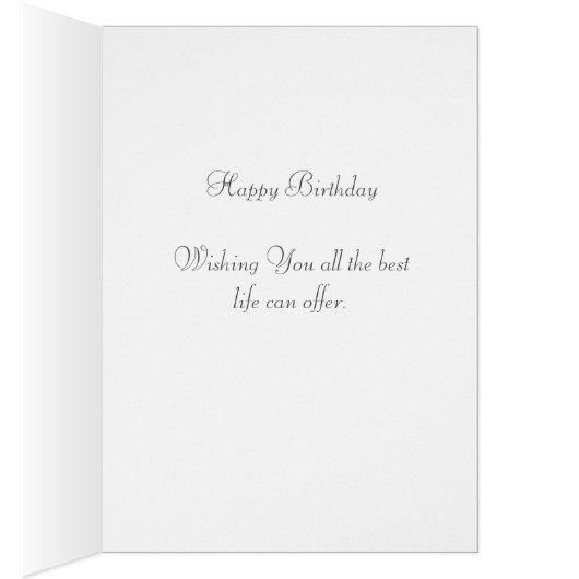 Jolie princesse d'anniversaire avec fleurs sur ros (Intérieur (Droit))