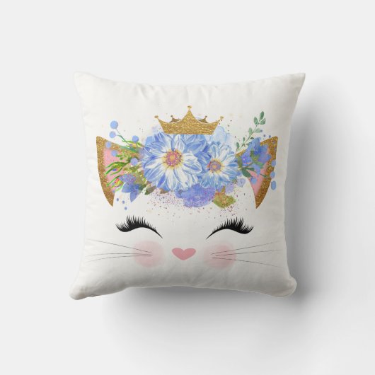 Jolie Princesse Kitty Lance Oreiller (Verso)