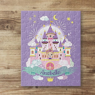 Jolie Princesse Personnalisée Jigsaw Puzzle Puzzle