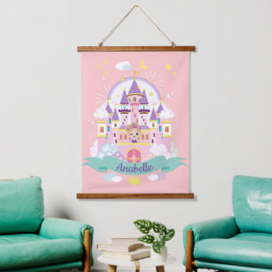 Jolie Princesse Personnalisée Tapisserie murale ro