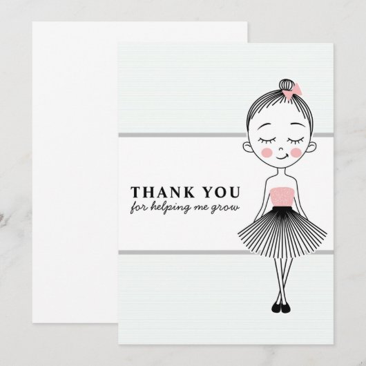 Jolie Professeure Merci (Devant / Derrière)