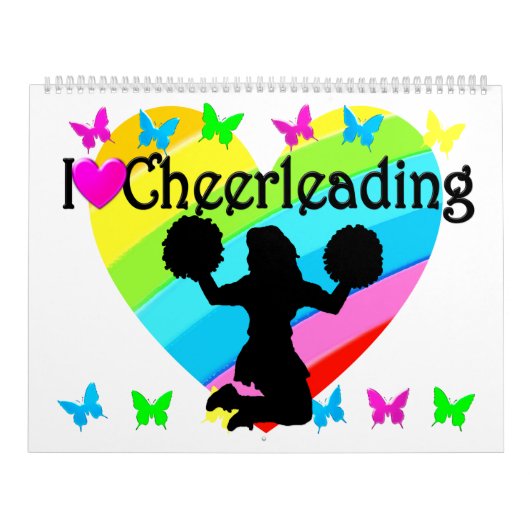 JOLIE RAINBOW J'AIME LE CALENDRIER DE CHEERLEADLEA (Protection)