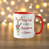 Jolie Reindeer Christmas Cheval Mug