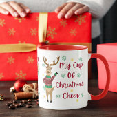 Jolie Reindeer Christmas Cheval Mug