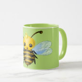 Jolie reine Bee Mug (Devant droit)