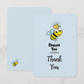 Jolie reine d'abeille avec Merci de la Couronne (Devant / Derrière)