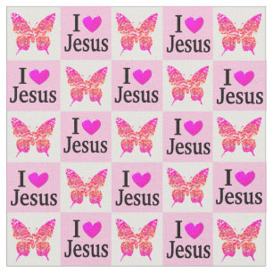 JOLIE ROSE BOUTTERFLY J'AIME LE TISSU JÉSUS