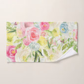 Jolie rose Roses (Serviette à main)