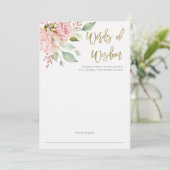 Jolie rose Roses | Carte Fête des mariées (Debout devant)