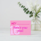 Jolie rose Sweet 16 cartes de la fête (Debout devant)