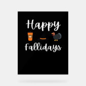 Jolie saison automnale fan Joyeuses Fêtes de Thank (Recto)