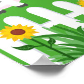 jolie salle pour enfants ferme Poster (Coin)