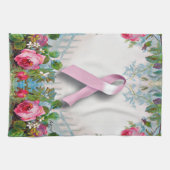 Jolie serviette de cuisine de survivant de cancer (Horizontal)
