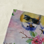Jolie serviette de plage Bird Little Sparrows (En situation)