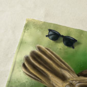 Jolie serviette de plage Bird Little Sparrows (En situation)