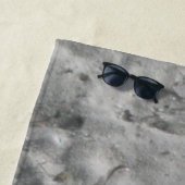 Jolie serviette de plage de Penguin sud-africain (En situation)