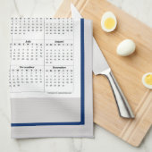 Jolie serviette du calendrier du drapeau du Texas (Quart Plié)