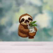 Jolie Sloth Boire Yerba Mate - Adorable Kawaii A (Neutre)
