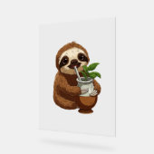 Jolie Sloth Boire Yerba Mate - Adorable Kawaii A (Angle)
