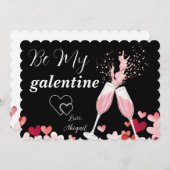 Jolie Soit Ma Carte Galentine (Devant / Derrière)