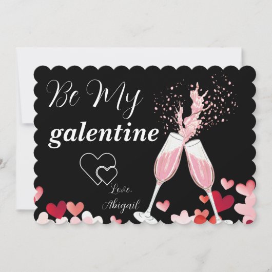 Jolie Soit Ma Carte Galentine (Devant)
