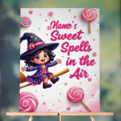 Jolie Sorcière de nom modifiable sur Broom Hallowe (Neutre)