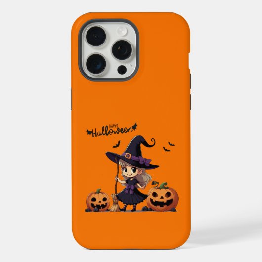 Jolie sorcière d'Halloween d'anime (Verso)