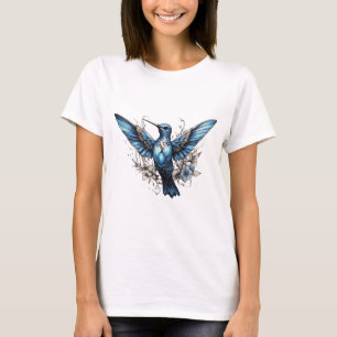 Jolie T-shirt design Hummingbird