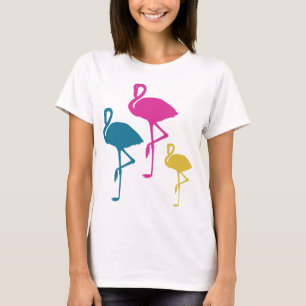 Jolie T-shirt Flamant rose
