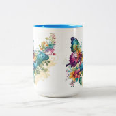 Jolie tasse de boisson en couleur papillon (Centre)