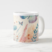 Jolie tasse de boisson en couleur papillon (Devant droit)