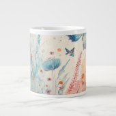 Jolie tasse de boisson en couleur papillon (Devant)