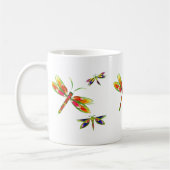 jolie tasse de libellules (Gauche)