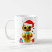jolie tasse de Noël (Gauche)
