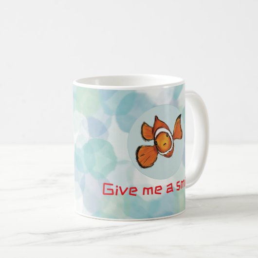 Jolie tasse de poisson (Devant droit)